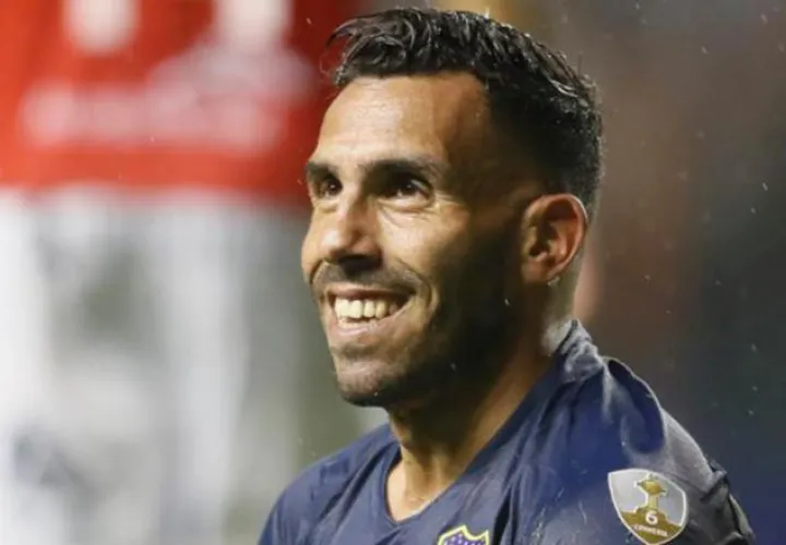 Tévez  padece una entorsis.
