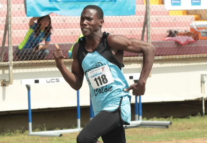 Antonio Grant es una de las promesas del atletismo panameño.