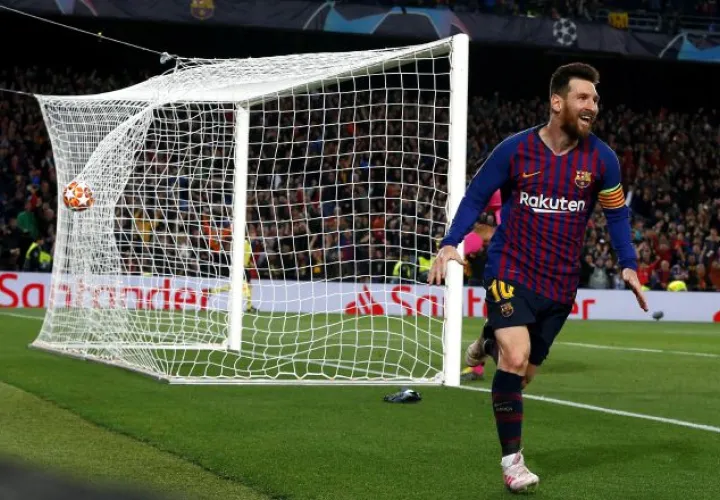 Leo Messi anotó dos goles contra Liverpool. EFE