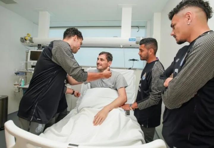 Iker  Casillas dio el susto. AP