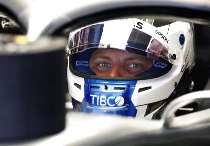 Valtteri Bottas dominó las pruebas. AP