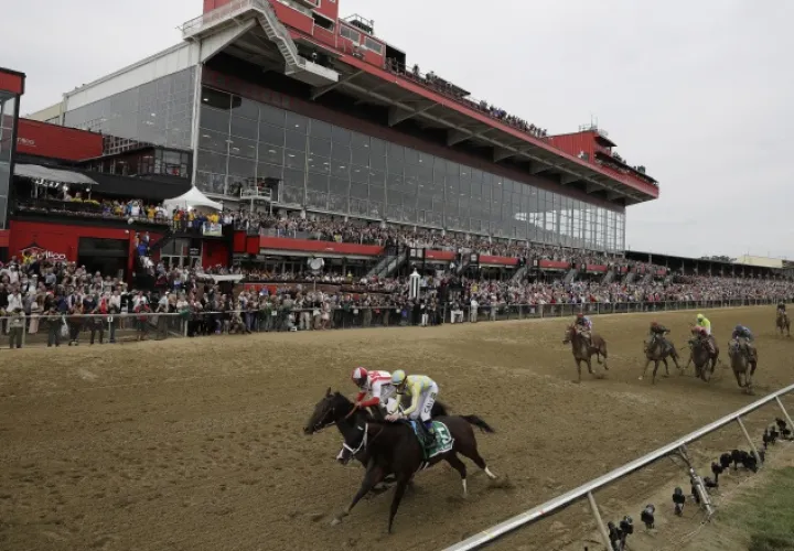 El Preakness no tenía 13 caballos corriendo desde 2009. AP