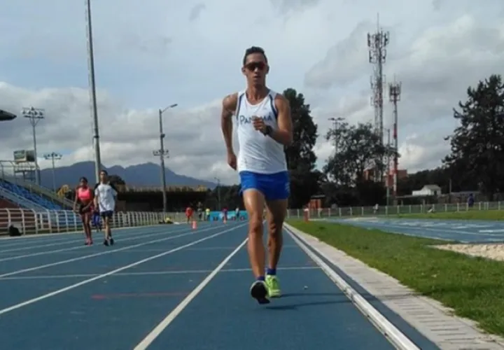 Jassir Cabrera en acción.