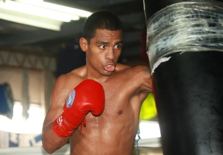 'El Científico' Núñez en los entrenamientos. Foto Anayansi Gamez