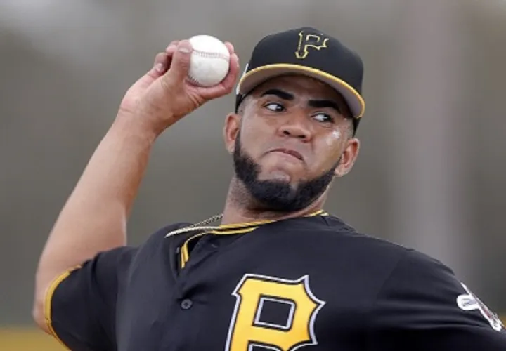Darío Agrazal Jr,. estuvo en los entrenamientos de pretemporada con los Piratas. AP
