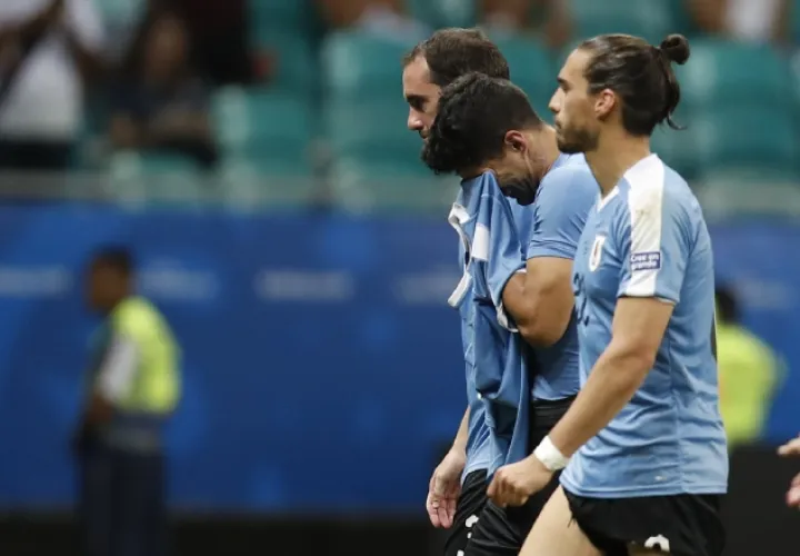 Suárez falló su tiro.