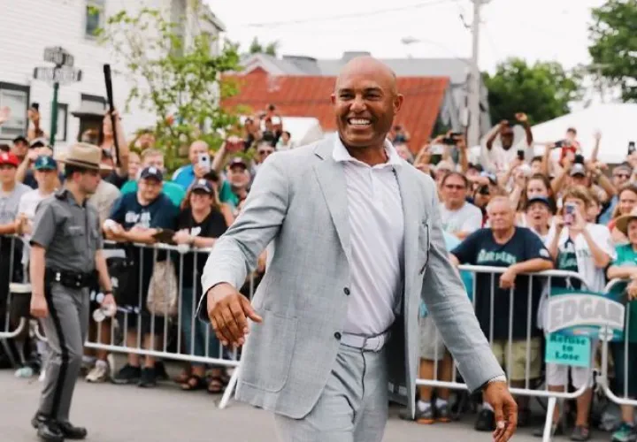 Mariano en el desfile de leyendas.