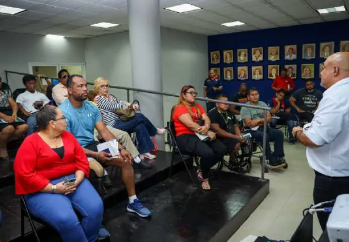 Atletas paralímpicos recibieron charla sobre dopaje. Pandeportes