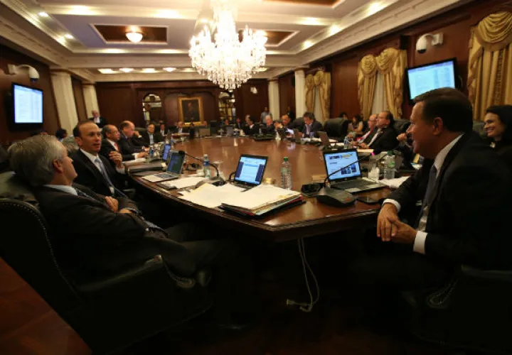 Consejo de Gabinete del pasado martes 22 de marzo. Foto/Presidencia