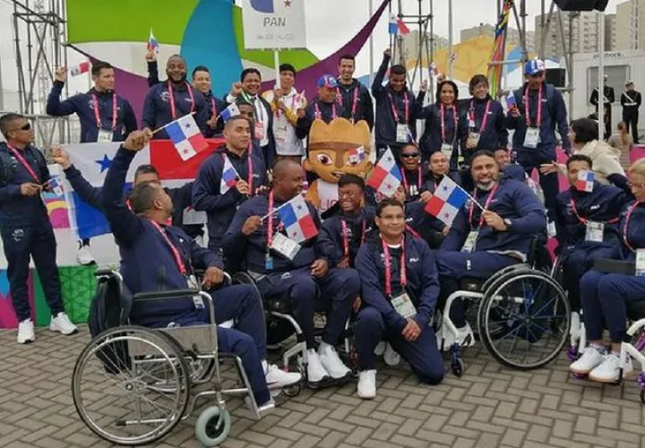Representación panameña en Lima, Perú. Foto Pandeportes