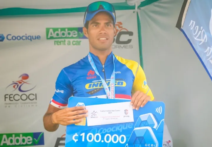 Jorge Castelblanco acabó tercero en la clasificación general. Cortesía