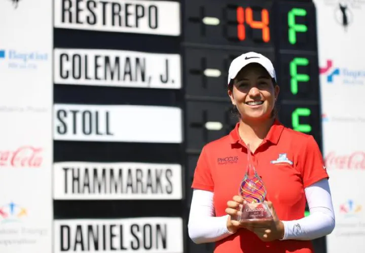 Laura Restrepo viene de ganar en Alabama. Cortesía