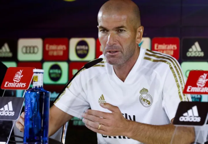 El técnico francés del Real Madrid, Zinedine Zidane. EFE