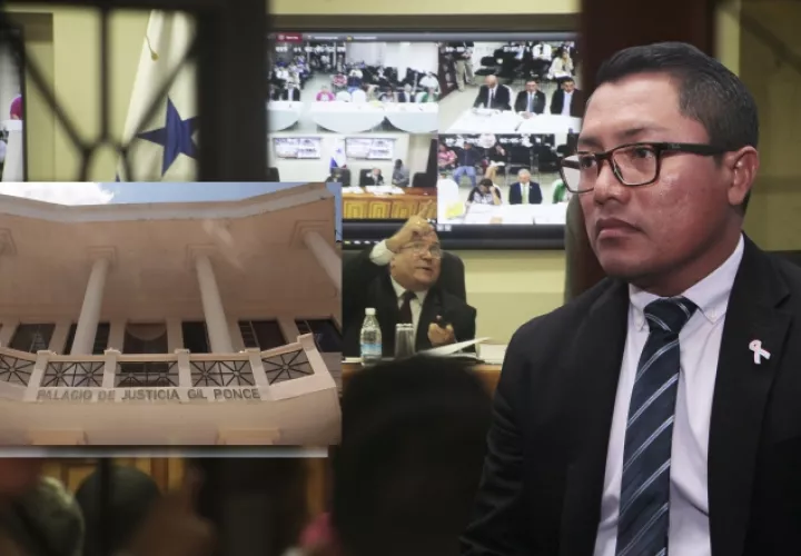 Diputado Arquesio Arias ha sido claro a decir que no se separá del cargo, lo que complica la investigación de la Corte.  Ilustración Panamá América