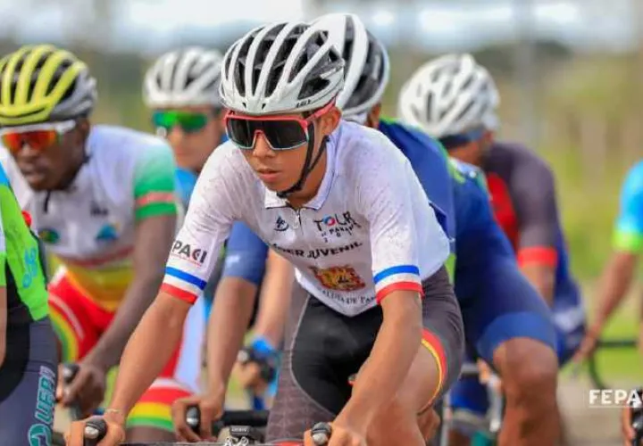 Hernán Aguilar es el actual campeón juvenil del Tour de Panamá. Foto Fepaci