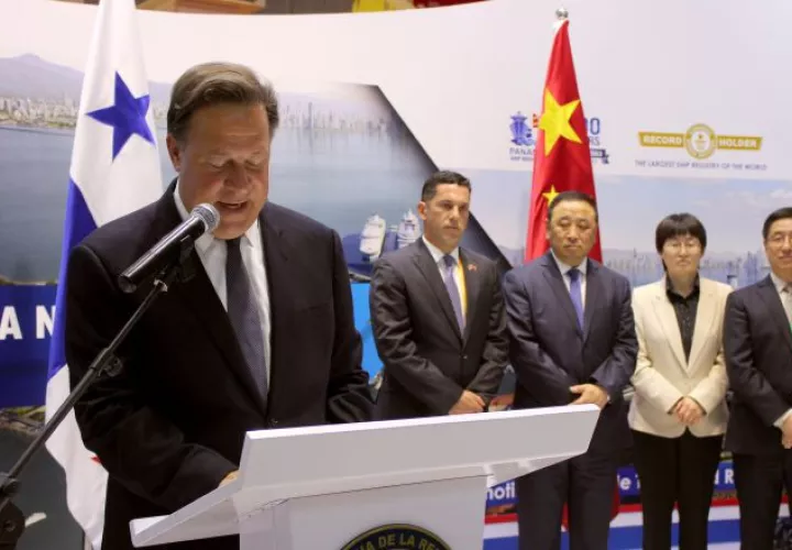 Juan Carlos Varela impulsa en China su empresa familiar Varela Hermanos.