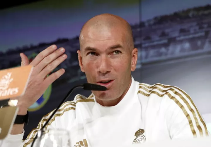 Zidane no quiso opinar sobre la situación de Barcelona. Foto EFE