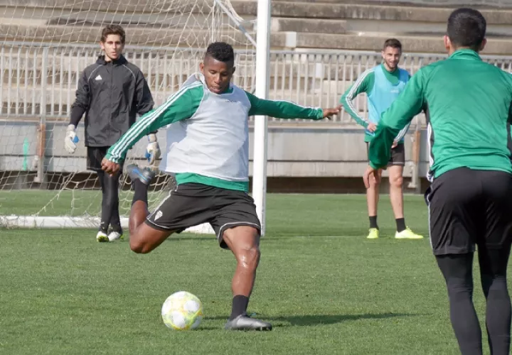 Fidel Escobar está muy a gusto en el Córdoba. Cortesía