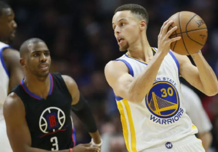 Stephen Curry de los Golden State Warriors. Foto:AP