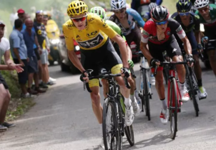 El ciclista británico Chris Froome. Foto:AP