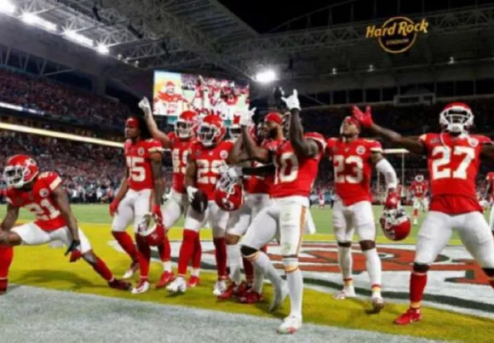 Los Chiefs son los campeones de la NFL Foto:EFE