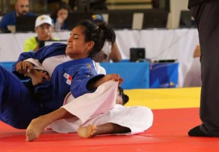 Kristine Jiménez, atleta del judo que ganó medalla de bronce en los pasado Juegos en Barranquilla. Foto: COP