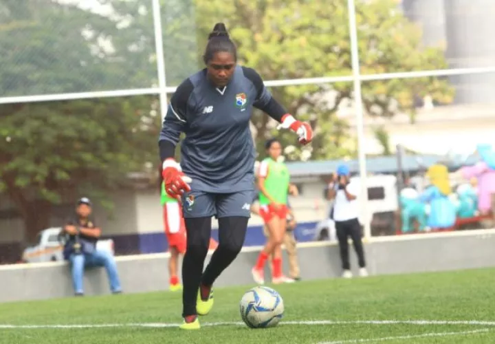 Yenith Bailey portera de la selección Sub-20. Foto: Anayansi Gamez