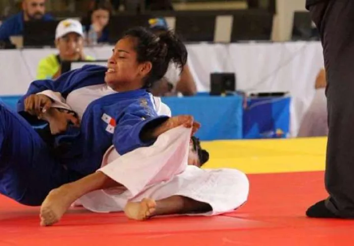 Kristine Jiménez del judo. Foto:COP