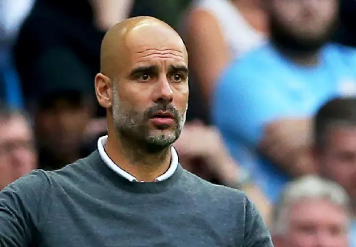 Josep Guardiola, técnico del Manchester City