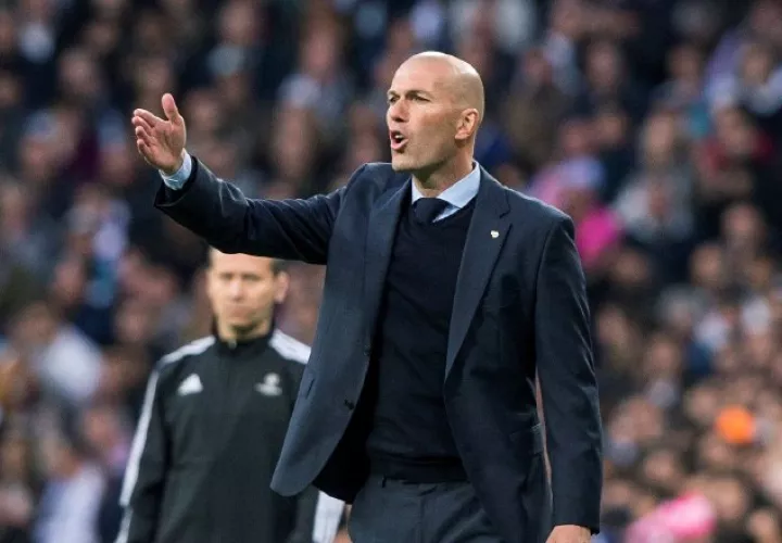 Zidane, técnico del Real Madrid. Foto:EFE