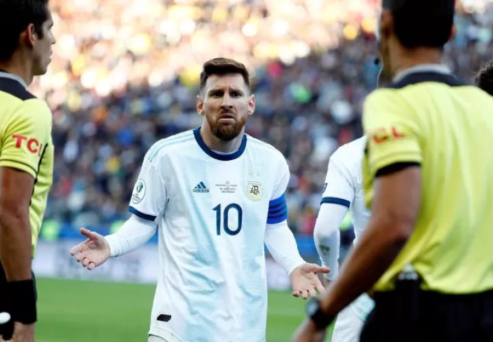 Messi (10) volverá a jugar otra eliminatoria. Foto:EFE
