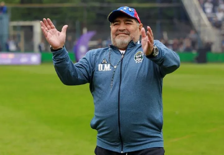 Diego Maradona falleció el 25 de noviembre. Foto:EFE