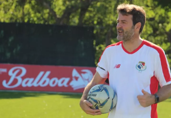 Thomas Christiansen técnico el seleccionado panameño. Foto:Fepafut