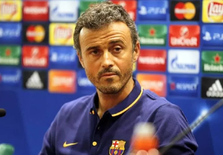 Luis Enrique técnico de España. Foto:EFE