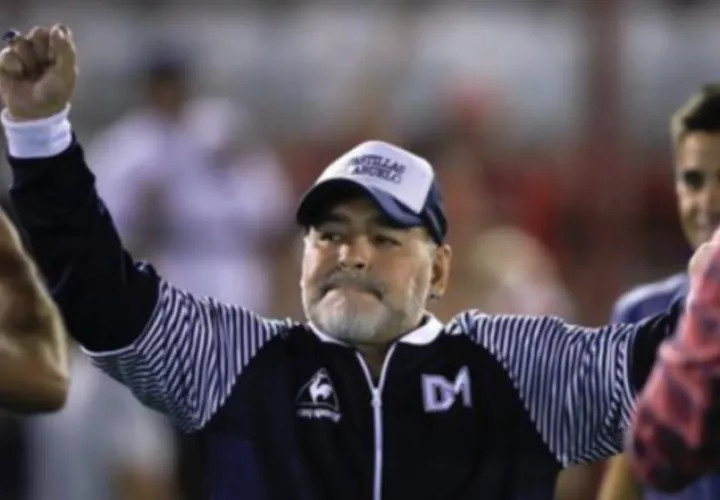 Diego Maradona falleció de un paro cardiorrespiratorio. Foto:EFE