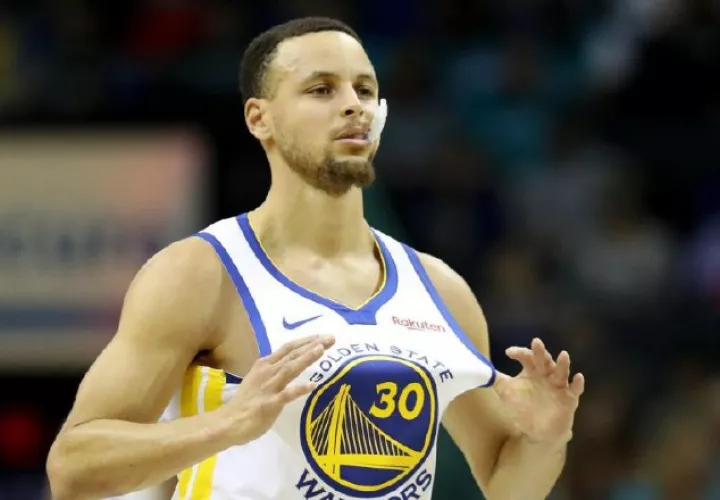 Stephen Curry. Foto:EFE