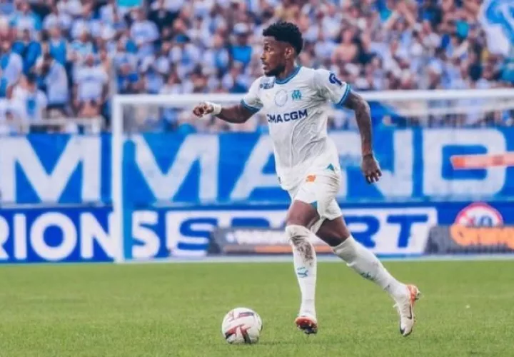 El panameño Michael Amir Murillo que juega en el Marsella y sigue lesionado. Foto: Fepafut