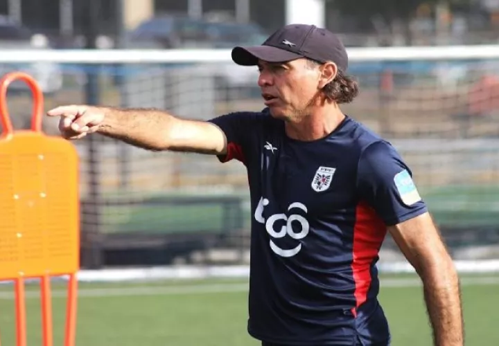 Leonardo Pipino, técnico de la Sub-17 de Panamá. Foto: FPF