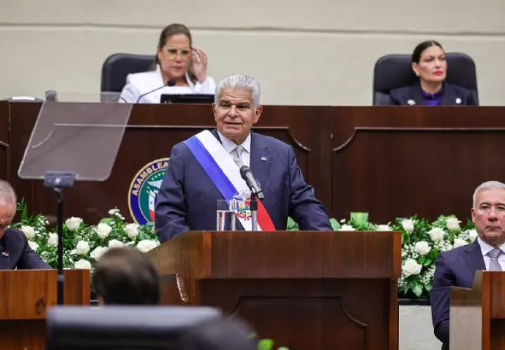 Mulino cumplió dos años de haber tomado posesión como presidente de la República y pronunció su cuarto informe a la nación. Cortesía