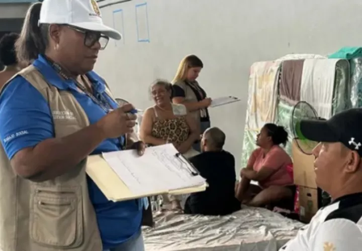 Las familias también están siendo atendidas por la alcaldía. Cortesía