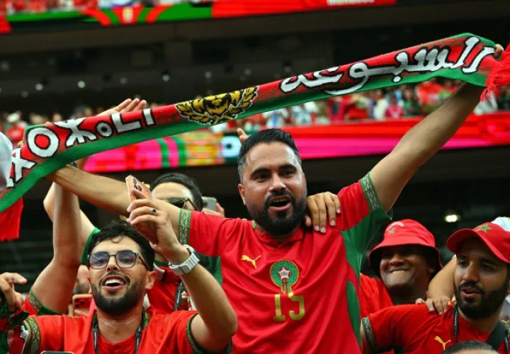 Aficionado de Marruecos Foto:EFE