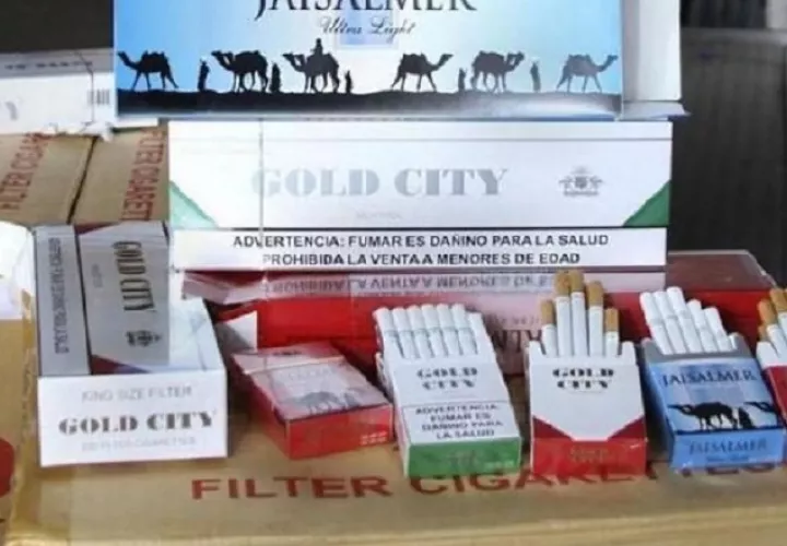 Los productos de mayor falsificación y tráfico son: cigarrillos, alcohol, champú, pasta de dientes, animales silvestres, entre otros.  Archivo 