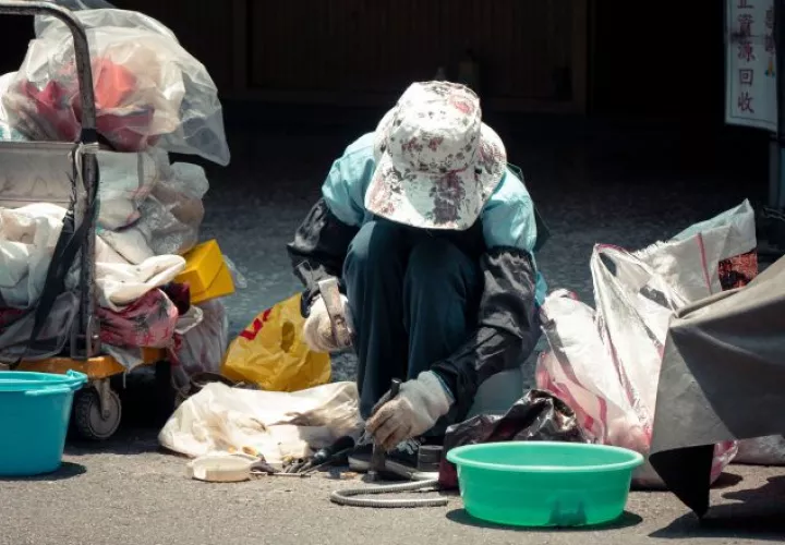Las personas en situación de calle empezaron a proliferar en la metrópolis entre la década de los 90 y la primera del siglo XXI. Foto ilustrativa
