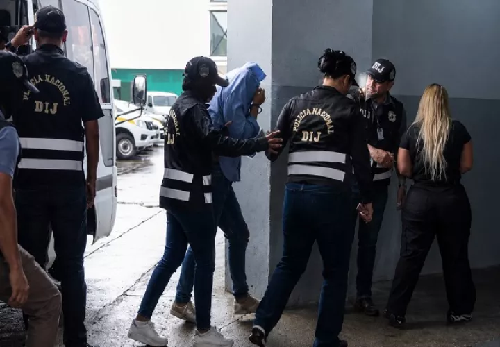 Con esta decisión, permanecen en detención provisional Vielka Sáez, Juan Omar Palacios, Margie Caballero, Juana Chong y Karina Suárez. Cortesía 
