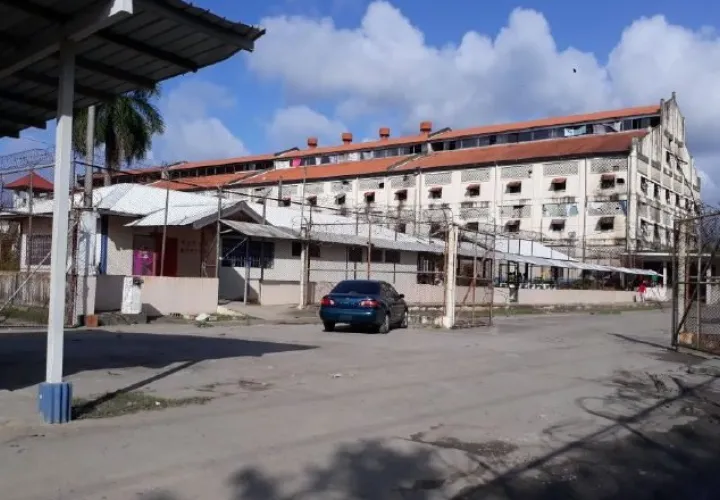 Imagen del edificio principal de la cárcel Nueva Esperanza.  Archivo