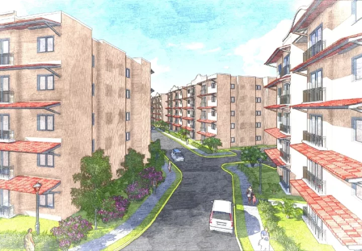 Todavía las familias esperan por la solución habitacional prometida. Foto: Archivo