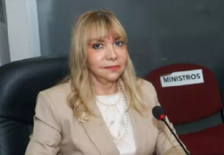Zaira Santamaría, magistrada de Contrataciones Públicas. Cortesía