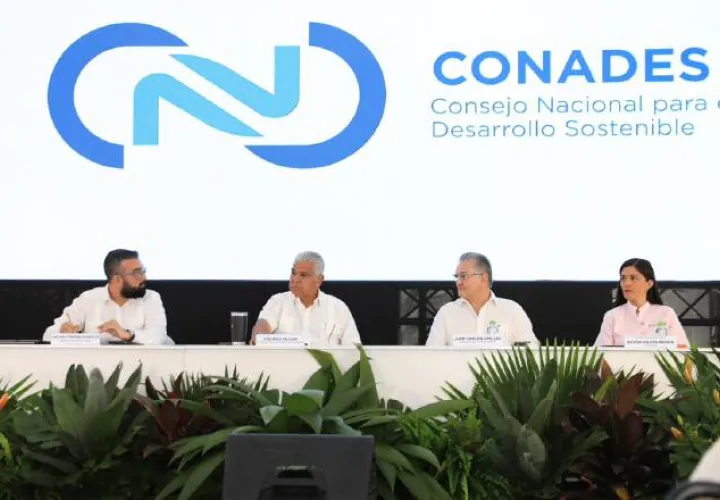 Este sistema, desarrollado por CONADES y operará bajo el control del IDAAN, garantizará el almacenamiento de 14 millones de galones de agua potable. Cortesía 