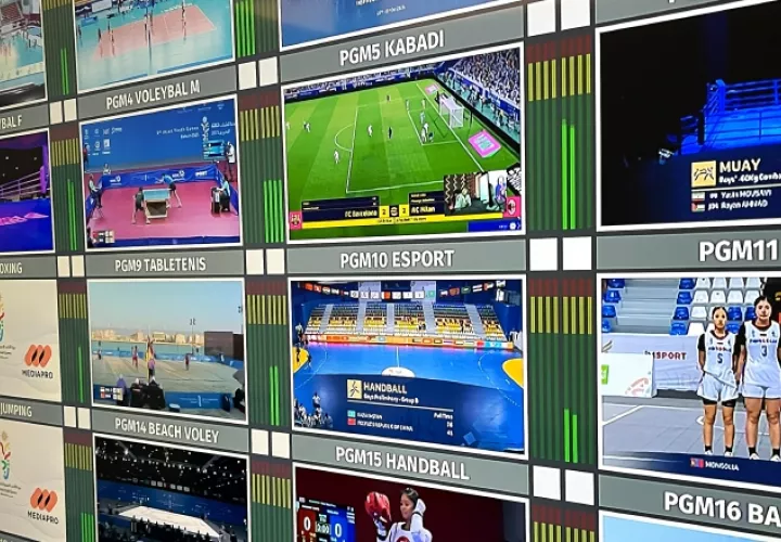 La IA permitirá generar realizaciones y gráficos televisivos. Foto: EFE