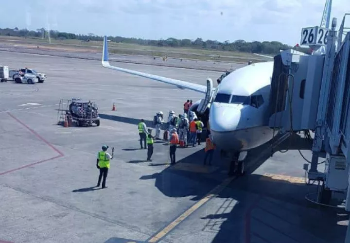 La ruta salió a las 12:30 pm y llegará a Guatemala a las 2:09 pm (hora local).